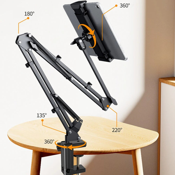 Adjustable Tablet Holder for Convenient Viewing and Use-Orizon Depot