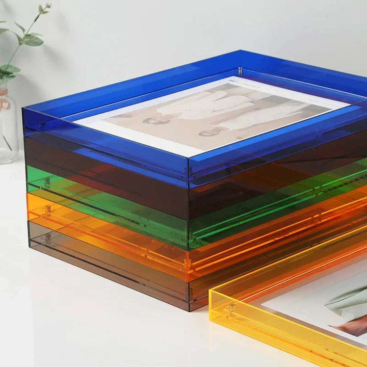 Transparent Acrylic Photo Frame for Displaying Memories-Orizon Depot
