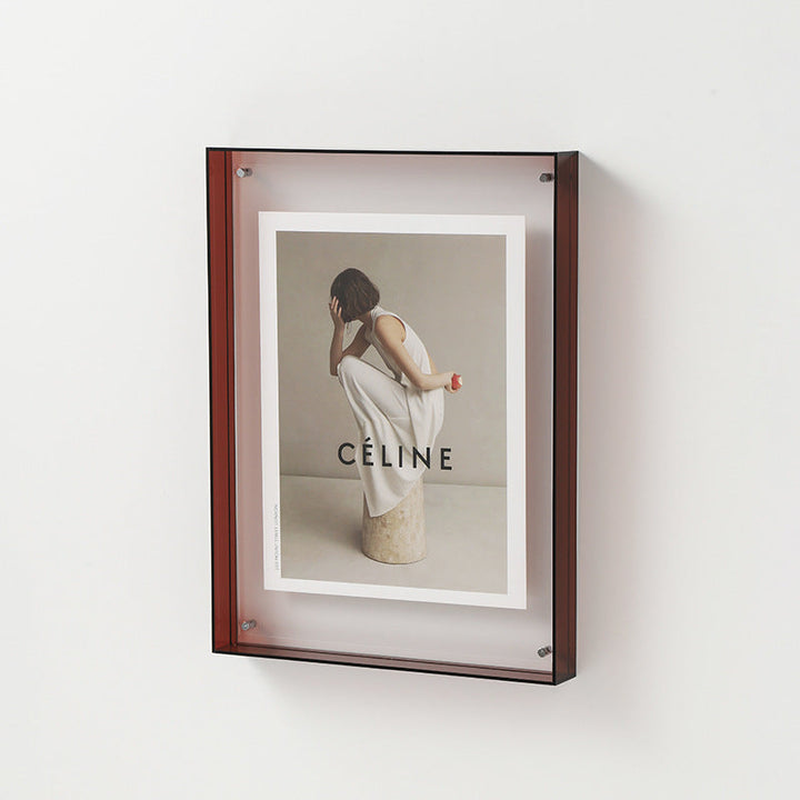 Transparent Acrylic Photo Frame for Displaying Memories-Orizon Depot
