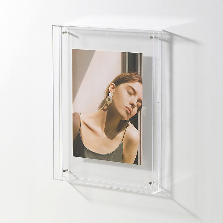 Transparent Acrylic Photo Frame for Displaying Memories-Orizon Depot