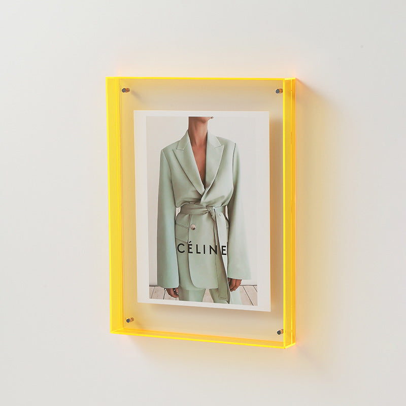 Transparent Acrylic Photo Frame for Displaying Memories-Orizon Depot