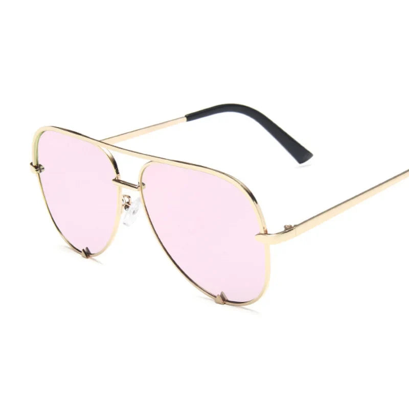 Vintage Aviation Sunglasses - Retro Gradient Mirror Shades-Orizon Depot