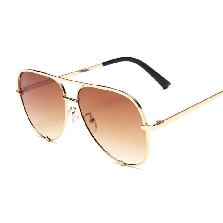 Vintage Aviation Sunglasses - Retro Gradient Mirror Shades-Orizon Depot