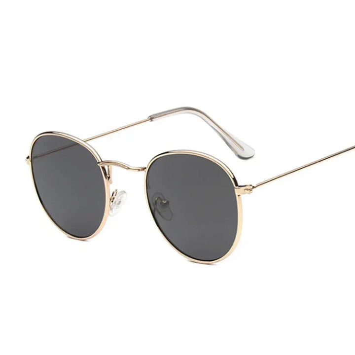 Vintage Small Round Retro Mirror Sunglasses - Fashion Shades-Orizon Depot
