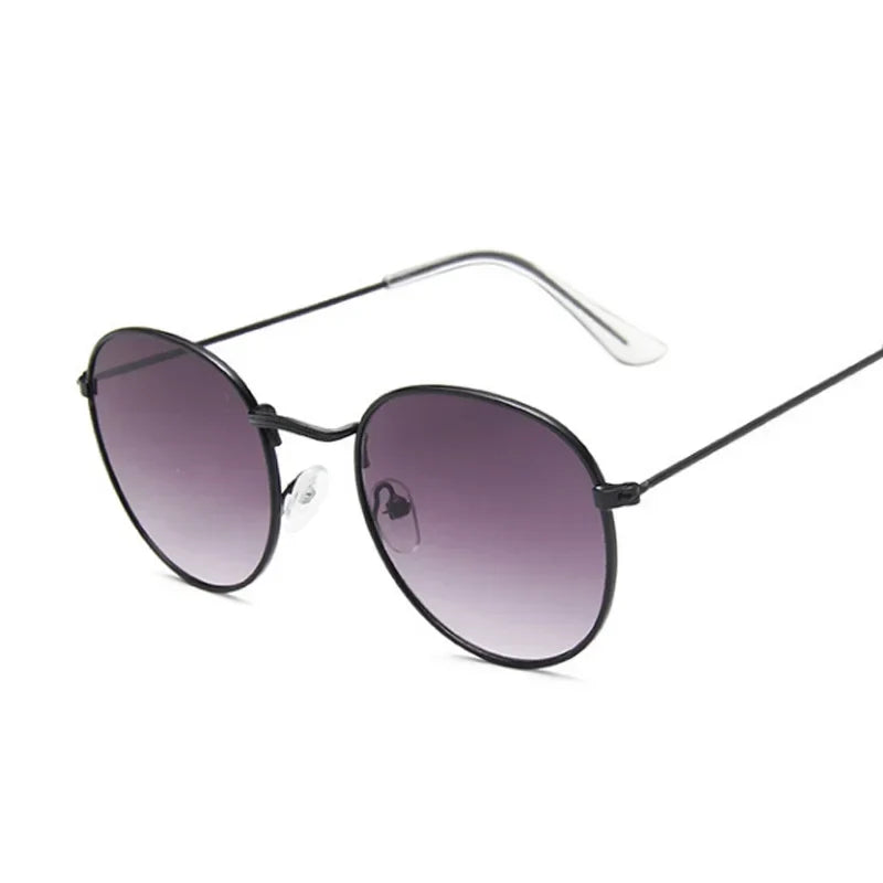 Vintage Small Round Retro Mirror Sunglasses - Fashion Shades-Orizon Depot