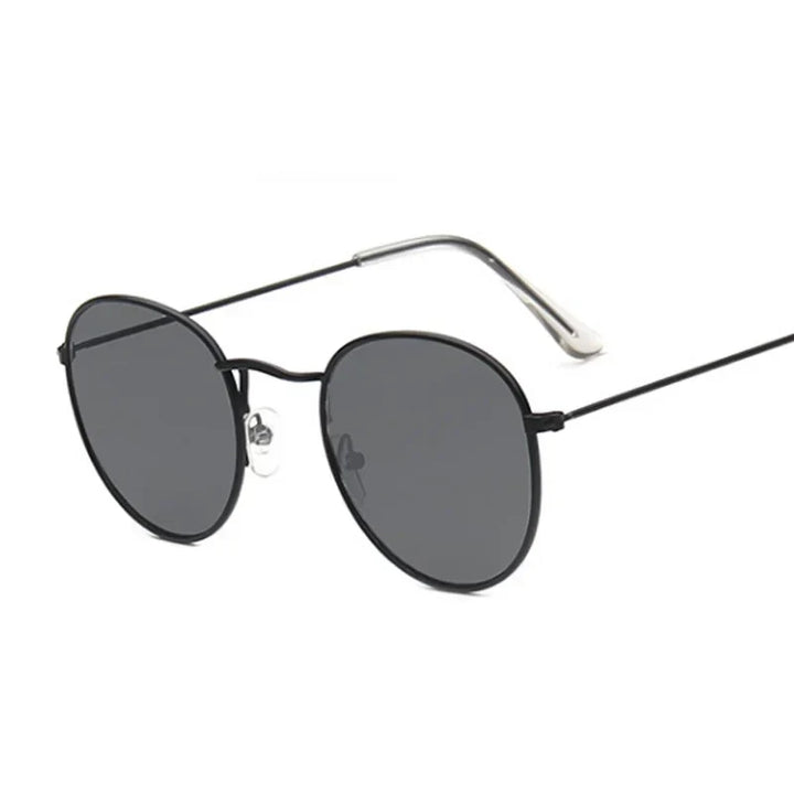 Vintage Small Round Retro Mirror Sunglasses - Fashion Shades-Orizon Depot