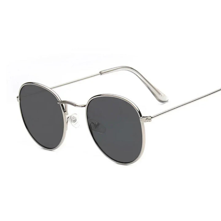 Vintage Small Round Retro Mirror Sunglasses - Fashion Shades-Orizon Depot