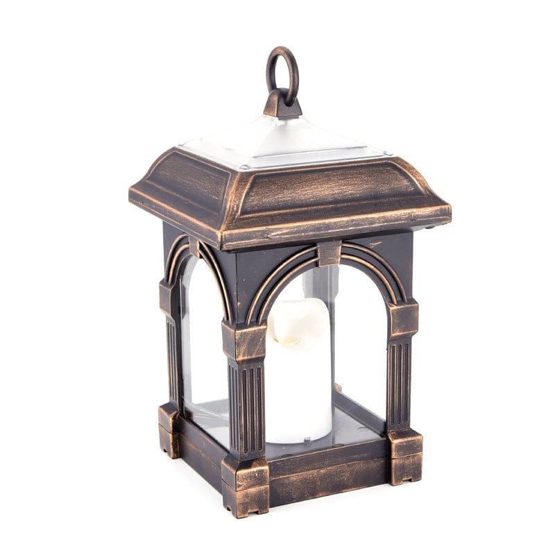 Vintage Solar Outdoor Lantern for Garden and Patio Decor-Orizon Depot