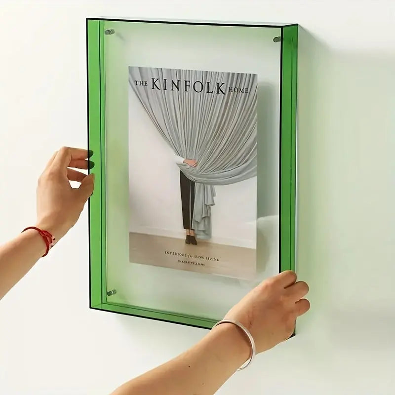 Colored Transparent Photo Frame - Stylish and Modern Design-Orizon Depot