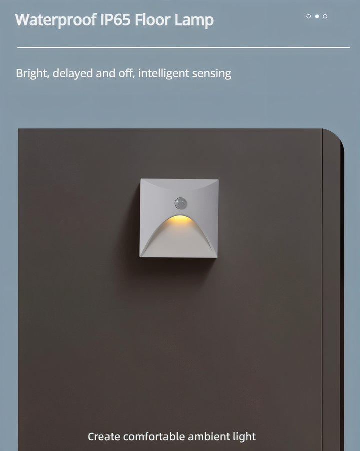 Waterproof IP65 Motion Sensor Wall Light for Indoor and Outdoor Use-Orizon Depot