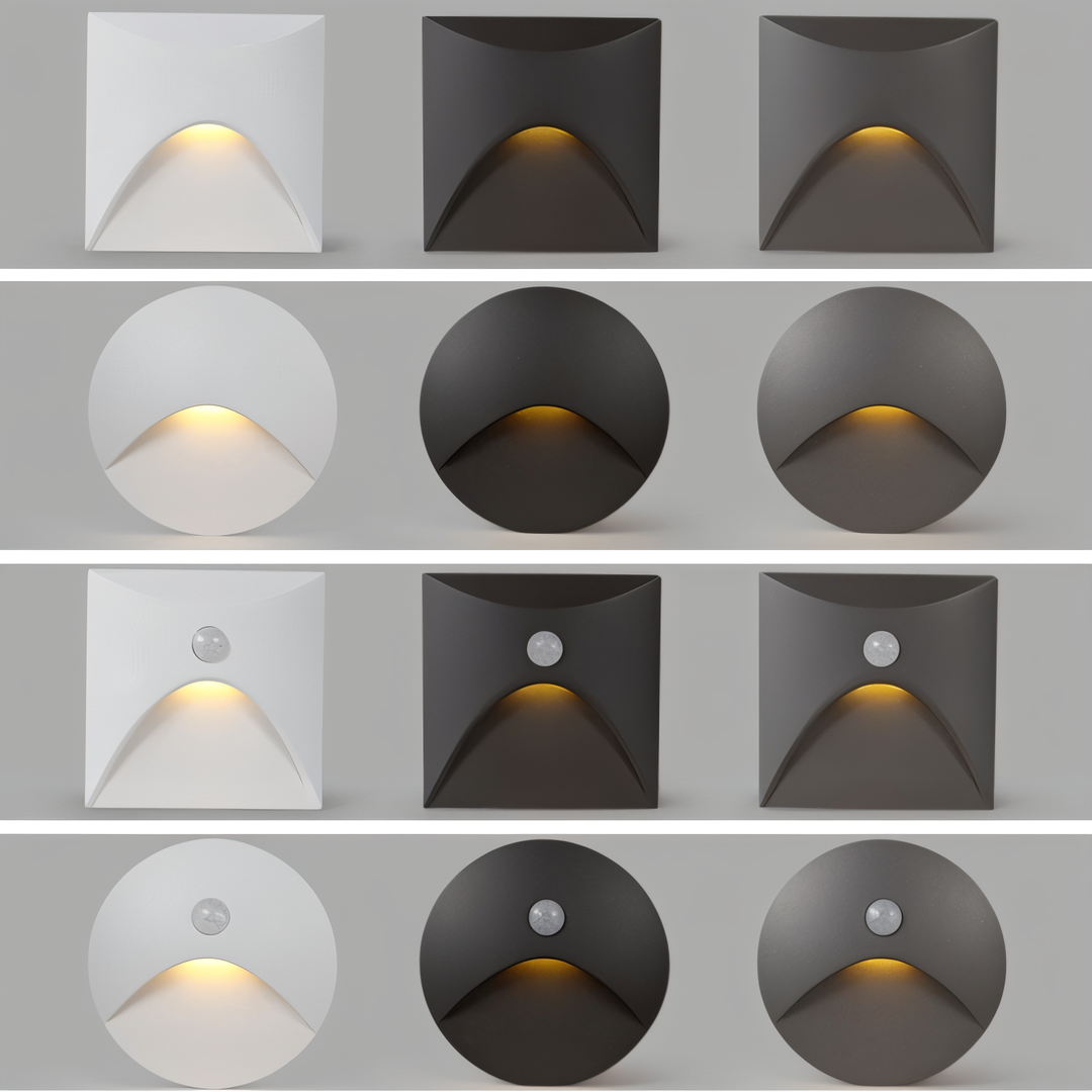 Waterproof IP65 Motion Sensor Wall Light for Indoor and Outdoor Use-Orizon Depot