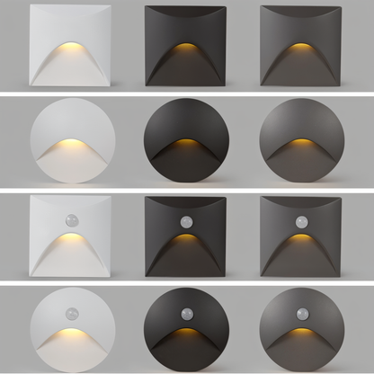 Waterproof IP65 Motion Sensor Wall Light for Indoor and Outdoor Use-Orizon Depot