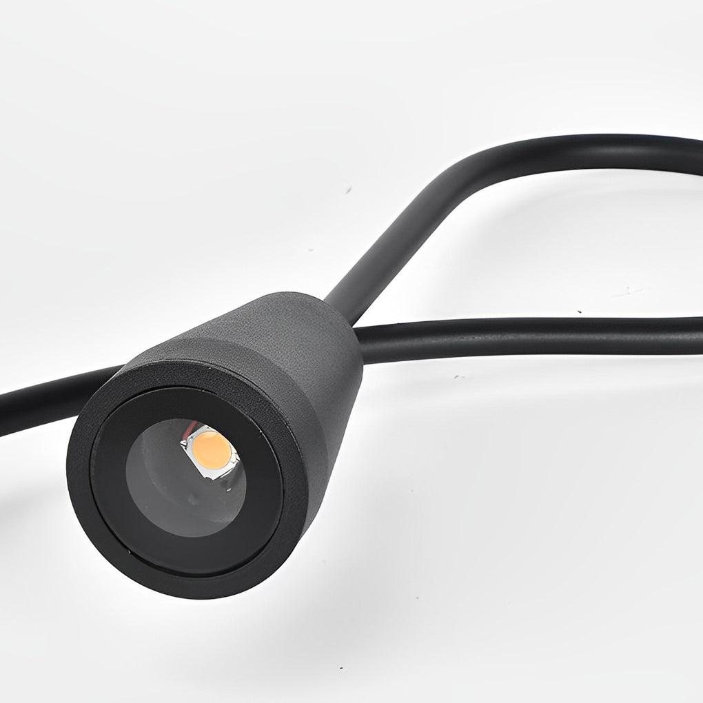 Waterproof LED COB Arched Gooseneck Pathway Lights for Outdoors-Orizon Depot