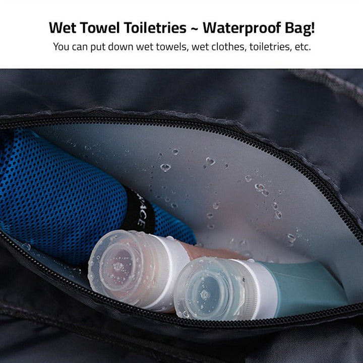 Multi-Pocket Travel Bag, Sports Duffle with Shoe Compartment-Orizon Depot