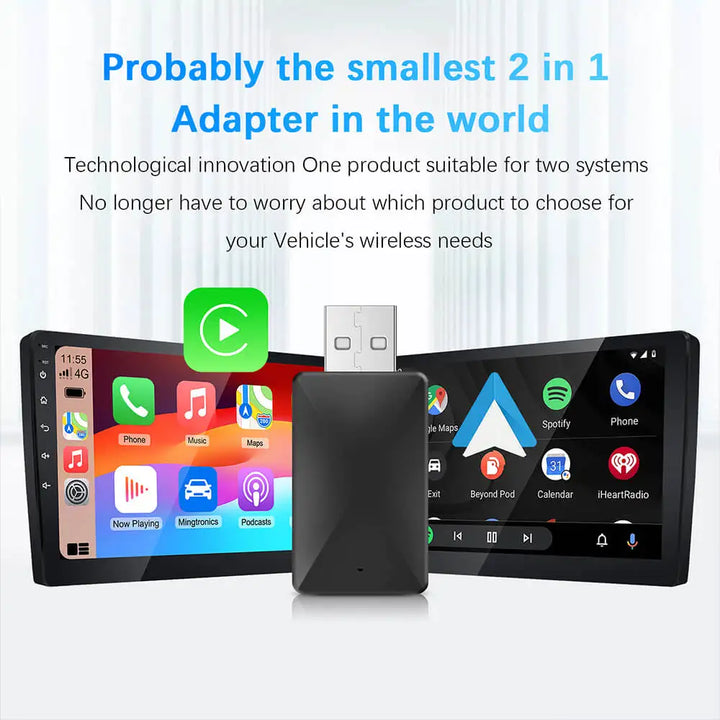 Wireless CarPlay AI Box 2in1 Android Auto Dongle Upgrade-Orizon Depot