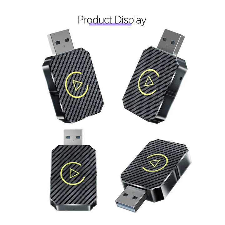 Wireless CarPlay Adapter 2-in-1 Multimedia Bridge with 5GHz WiFi-Orizon Depot