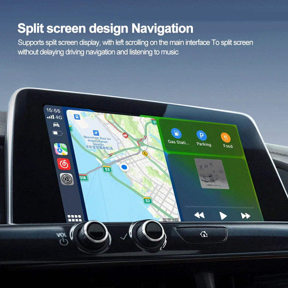 Wireless CarPlay Adapter 2-in-1 Multimedia Bridge with 5GHz WiFi-Orizon Depot
