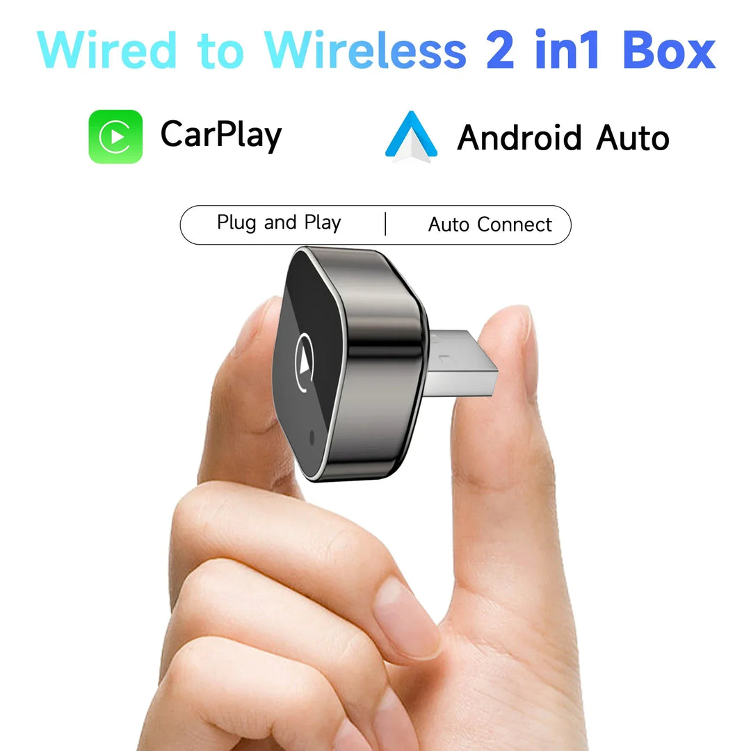 Wireless CarPlay and Android Auto 2-In-1 Smart Adapter-Orizon Depot
