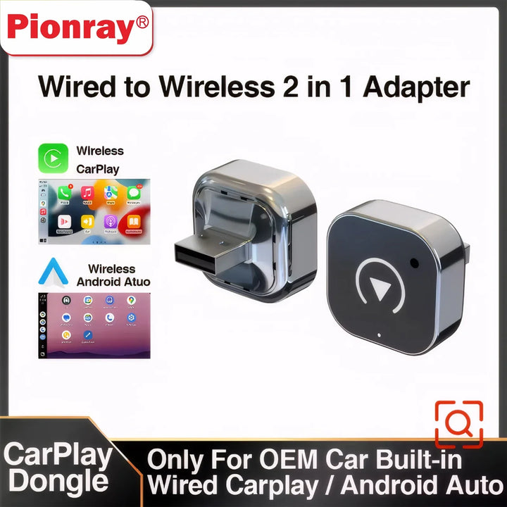 Wireless CarPlay and Android Auto 2-In-1 Smart Adapter-Orizon Depot