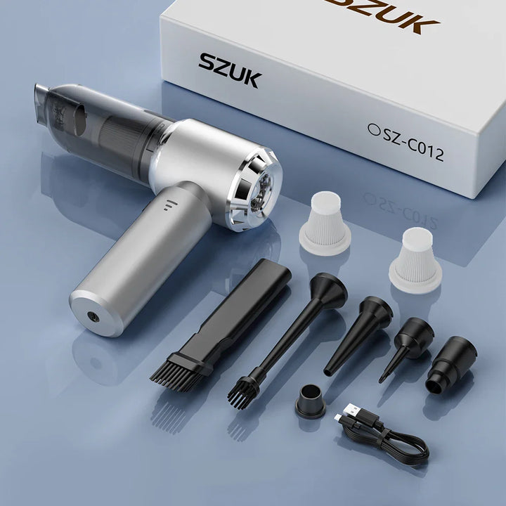 Wireless Mini Handheld Car Vacuum Cleaner with Strong Suction-Orizon Depot