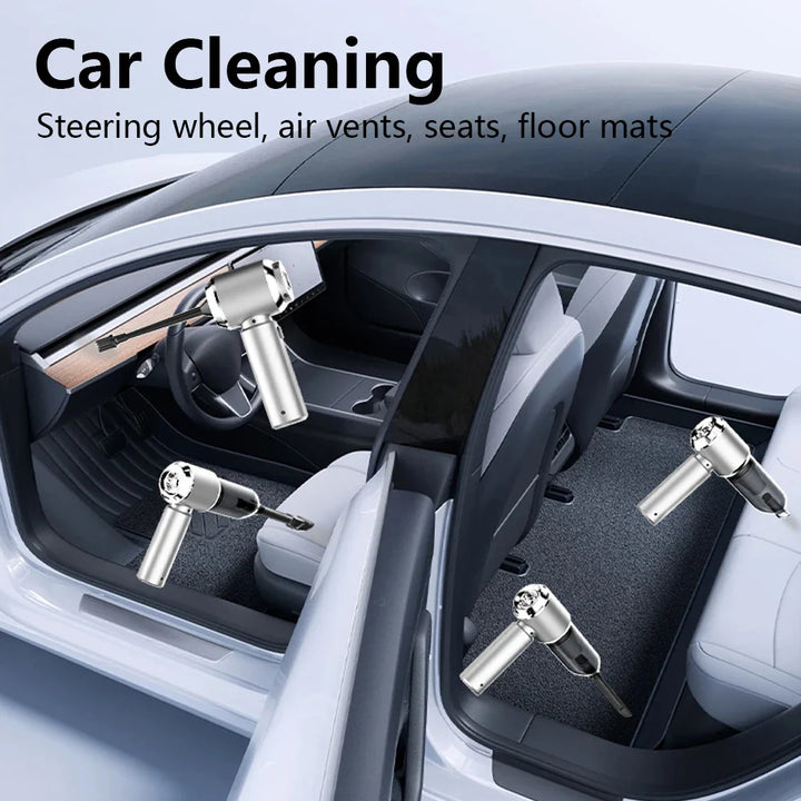 Wireless Mini Handheld Car Vacuum Cleaner with Strong Suction-Orizon Depot