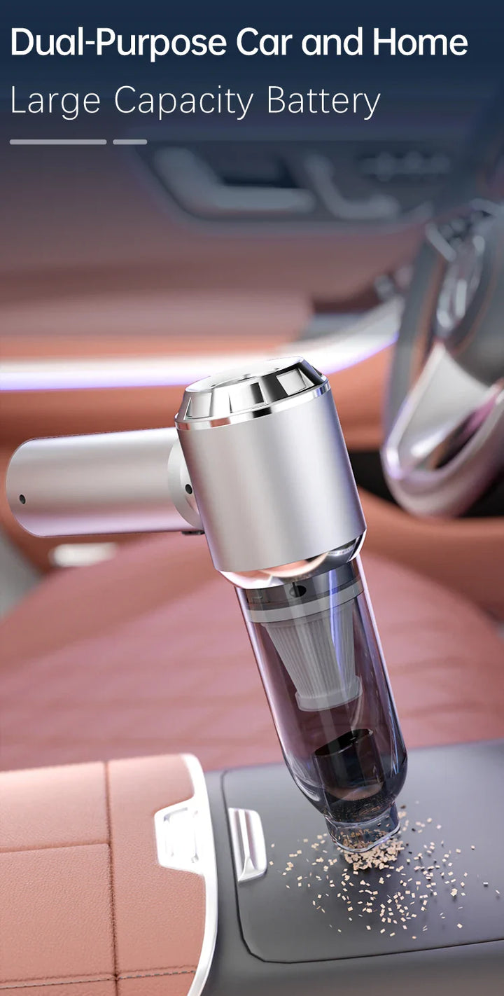 Wireless Mini Handheld Car Vacuum Cleaner with Strong Suction-Orizon Depot