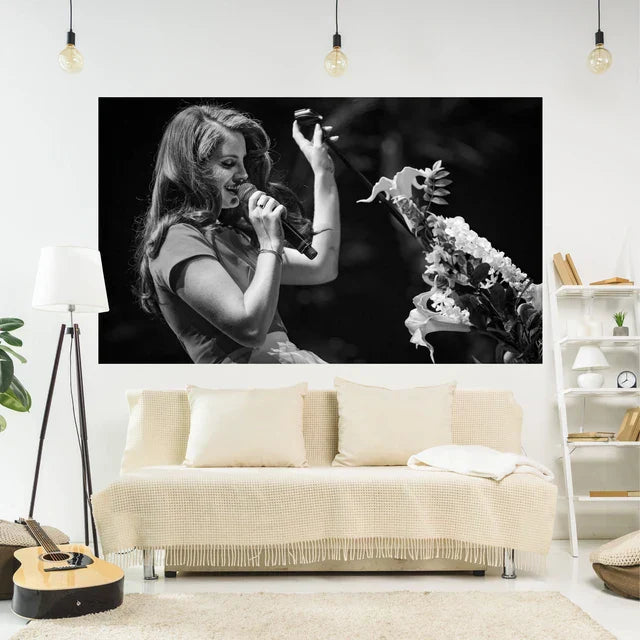 Lana Del Rey Poster Tapestry Wall Art - Aesthetic Home Decor-Orizon Depot