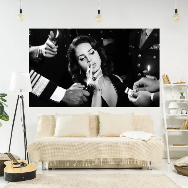 Lana Del Rey Poster Tapestry Wall Art - Aesthetic Home Decor-Orizon Depot