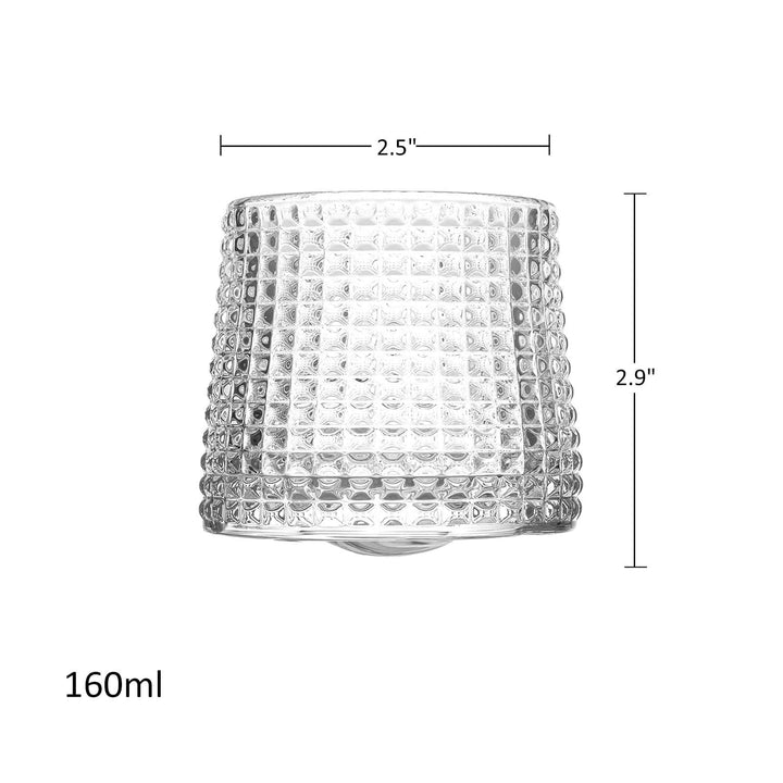 Rotatable Whiskey Tumbler Set for Easy Serving and Enjoyment-Orizon Depot
