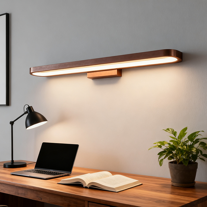 European Minimalist Circular Aluminum Vanity Lamp LED Mirror Front Wall Sconce Light-Orizon Depot