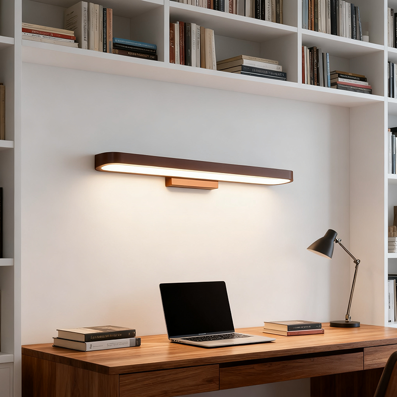European Minimalist Circular Aluminum Vanity Lamp LED Mirror Front Wall Sconce Light-Orizon Depot