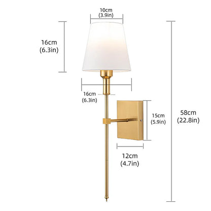 Rechargeable Wireless LED Wall Lights - Set of 2 for Home Decor