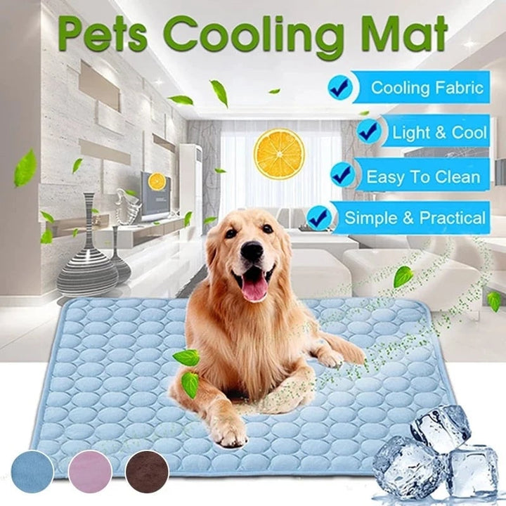 Cooling Mat for Pets with Non-Toxic Self-Cooling Gel-Orizon Depot