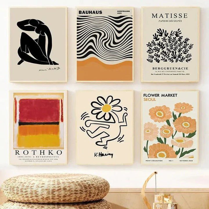 Abstract Canvas Wall Art Poster for Modern Home Decor-Orizon Depot