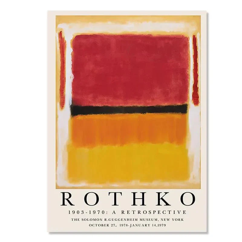 Abstract Canvas Wall Art Poster for Modern Home Decor-Orizon Depot