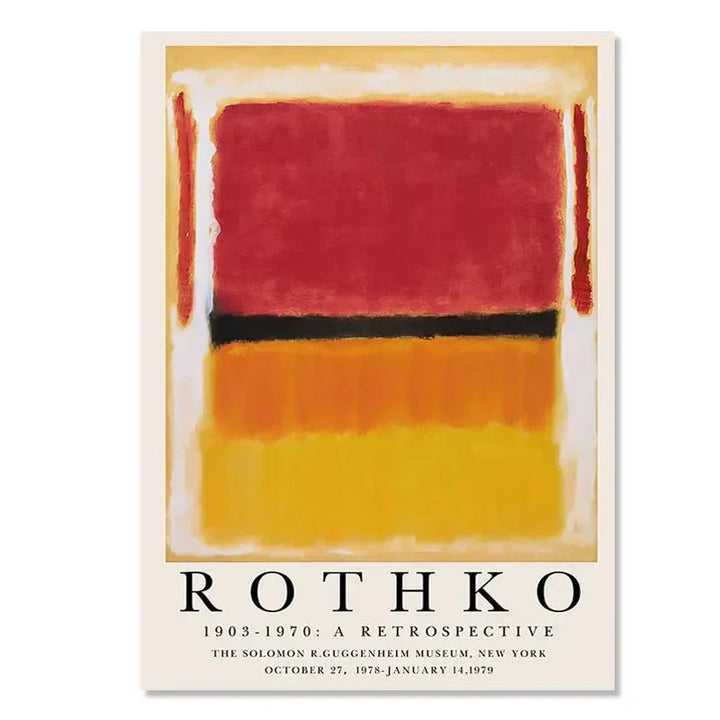 Abstract Canvas Wall Art Poster for Modern Home Decor-Orizon Depot