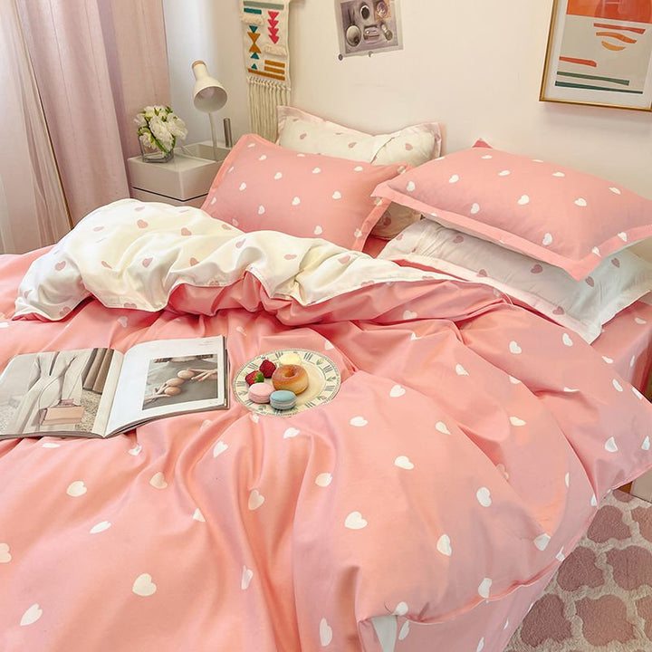 Abstract Chessboard Single Bed Linen Set - Modern Bedding Collection-Orizon Depot
