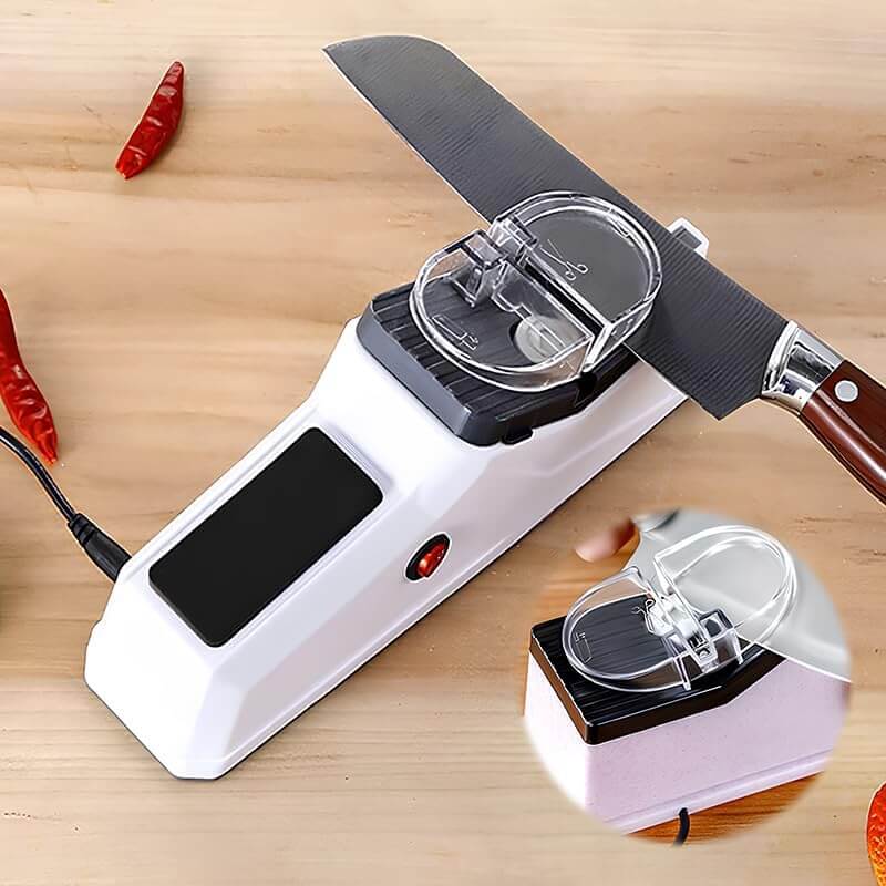 Electric Knife Sharpener | Quick & Safe | Rechargeable Design