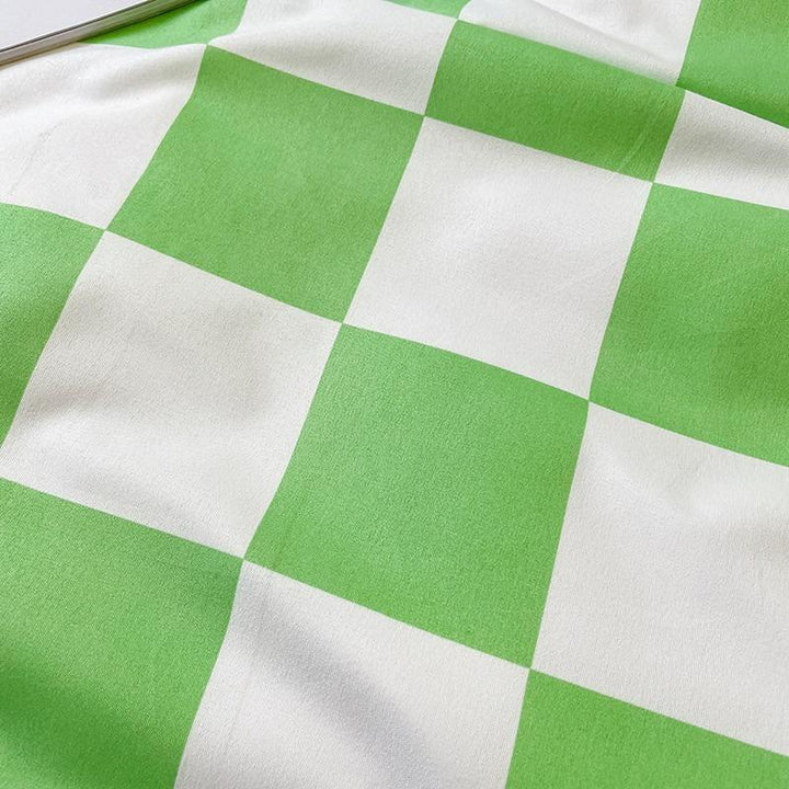 Checked Bedding Set for Cozy Bedroom Decor-Orizon Depot