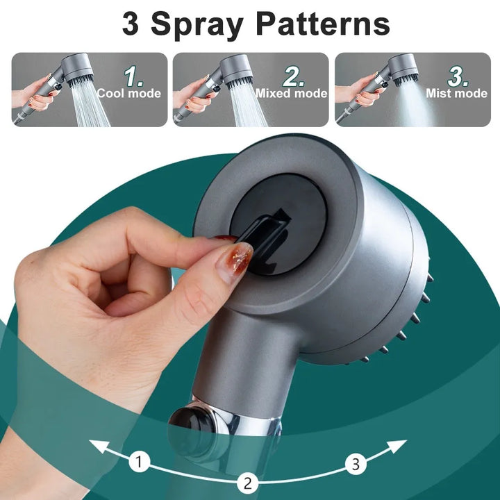High-Pressure Shower Head – PowerSpray for a Spa-Like Experience-Orizon Depot