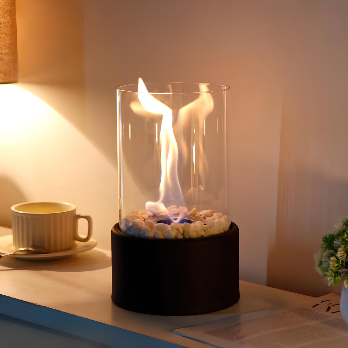 Warm Decorative Oil Lamp – Everlasting Flame for Cozy Ambiance