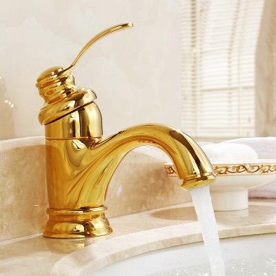 Antique Brass Bathroom Faucet Sink Mixer Tap Fixtures-Orizon Depot