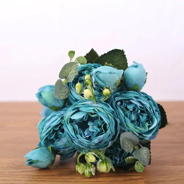 Silk Peony Arrangement for Timeless Elegance in Home Decor-Orizon Depot