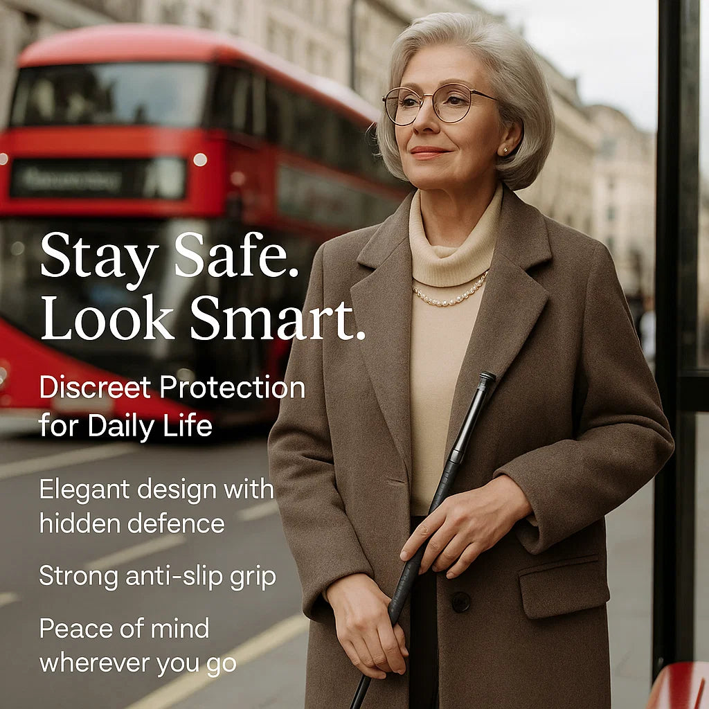 Self-Defense Walking Stick for Hiking and Urban Safety-Orizon Depot