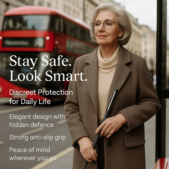 Self-Defense Walking Stick for Hiking and Urban Safety-Orizon Depot