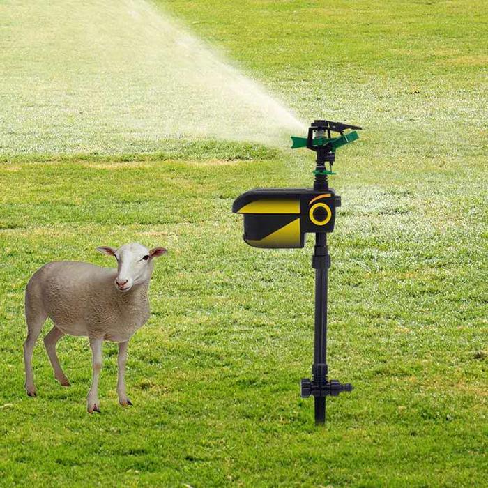 Motion-Activated Animal Repellent Garden Sprinkler for Lawn Use