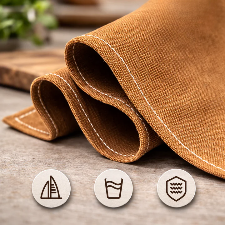 Craft Apron with Crossback Straps and Tool Pockets