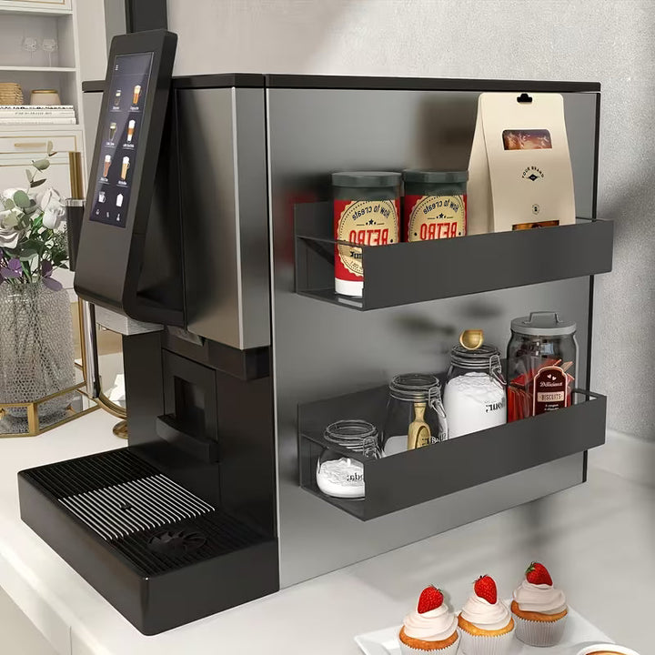 Magnetic Mount Side Shelf | Drill-Free Setup | Compact Storage Solution