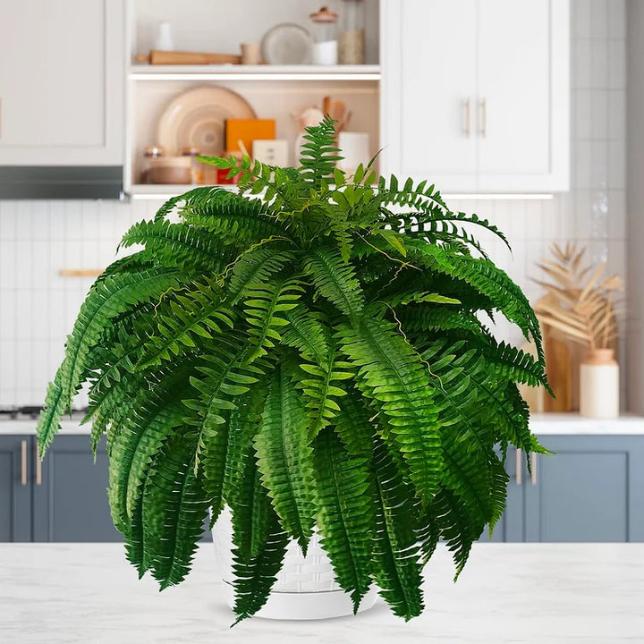 UV-Resistant Lifelike Artificial Boston Fern for Home Decor-Orizon Depot