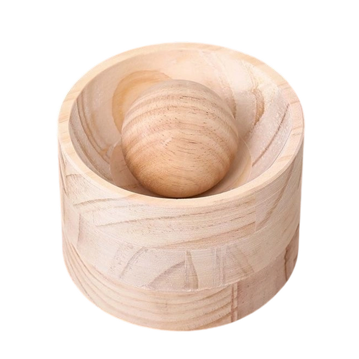 Dumpling Maker | Wooden Dough Press | Non-Stick Surface Tool